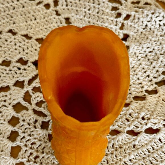 Boyd Glass Bittersweet Daisy & Button Victorian Boot - Rare Collectible Antique - Picture 4 of 5